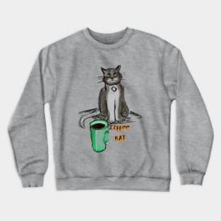 Coffee Kat Crewneck Sweatshirt